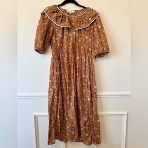 The Stock Place Ruffle collar dress